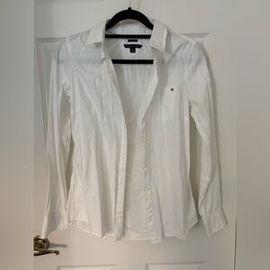 Tommy Hilfiger Crisp White Shirt Classic Fit